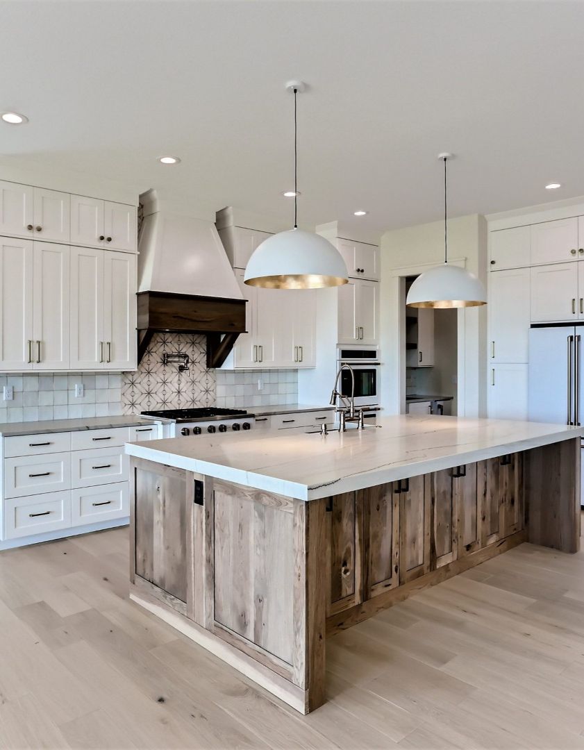 Kitchen countertop installation